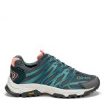 Zapatilla Deportiva Mujer Chiruca Marbella 05 Membrana Impermeable Gore-Tex Color Petróleo-Coral