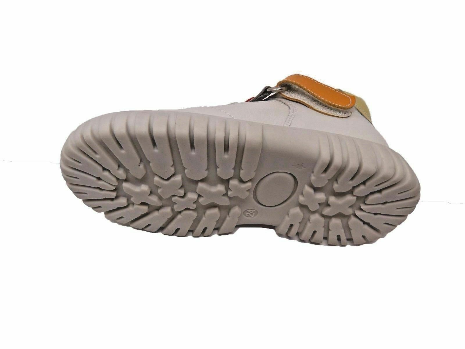 Zapato Niño Niña Piel Marca Baby Pardo Color Tangón Suela goma Made in Spain - Imagen 4