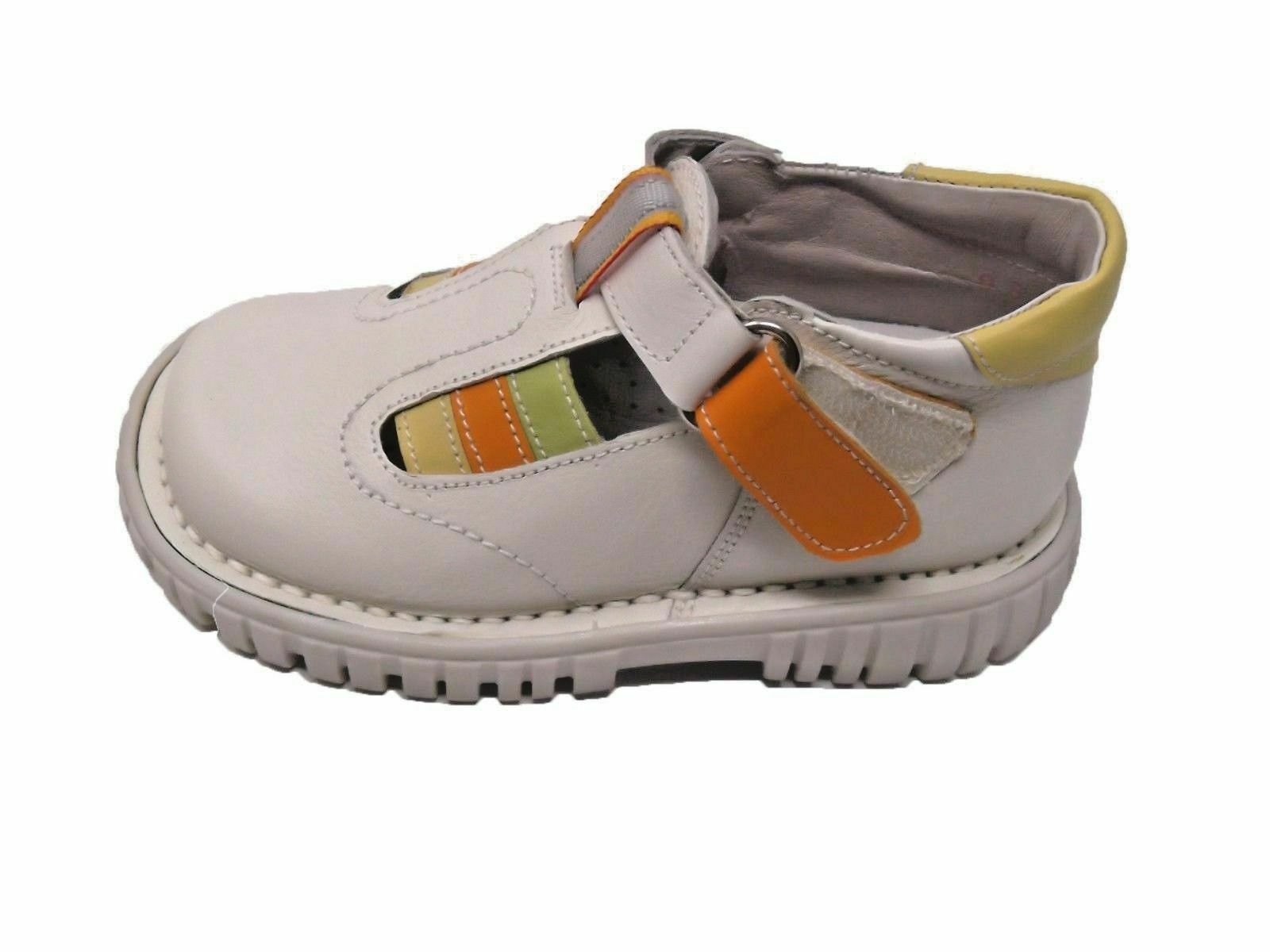 Zapato Niño Niña Piel Marca Baby Pardo Color Tangón Suela goma Made in Spain