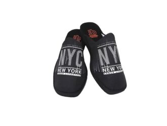 Berevëre Zapatillas de estar por casa Hombre/Puntera Cerrada/Dibujo Skyline/Empeine : Lona/Suela : Eva Microporoso (Muy ligeras) Tallas desde 39 al 51