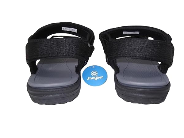 J'hayber Sandalia Californiana/Unisex Cierre Fácil/Color Negro/Gris/Suela Microporosa - Imagen 3