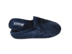 Zapatilla de Estar por casa/De Hombre/Vulca-Bicha/Empeine téxtil/Suela de Goma/Plantilla Extraible/Color Azul/Tallas del 39 al 47