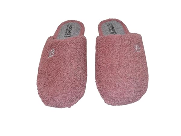 Zapatilla de Estar por casa/De Mujer/Vulca-Bicha/Empeine téxtil/Suela de Goma/Color Malva/Tallas del 35 a 41 - Imagen 4