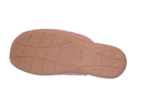 Zapatilla de Estar por casa/De Mujer/Vulca-Bicha/Empeine téxtil/Suela de Goma/Color Malva/Tallas del 35 a 41 - Imagen 5