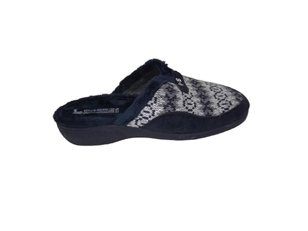 Zapatilla de Estar por casa/Mujer/Chancla/Vulca-Bicha/Color Marino/Talón Abierto/Tallas del 35 al 42 - Imagen 2