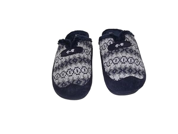 Zapatilla de Estar por casa/Mujer/Chancla/Vulca-Bicha/Color Marino/Talón Abierto/Tallas del 35 al 42 - Imagen 4