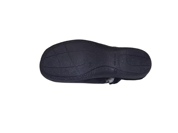 Zapatilla de Estar por casa/Mujer/Chancla/Vulca-Bicha/Color Marino/Talón Abierto/Tallas del 35 al 42 - Imagen 5