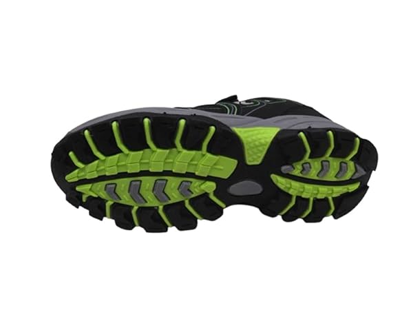 Zapatillas/Deportivas/Trecking/Niño/J' Hayber/Cierre Fácil/Color Negro/Pistacho - Imagen 4